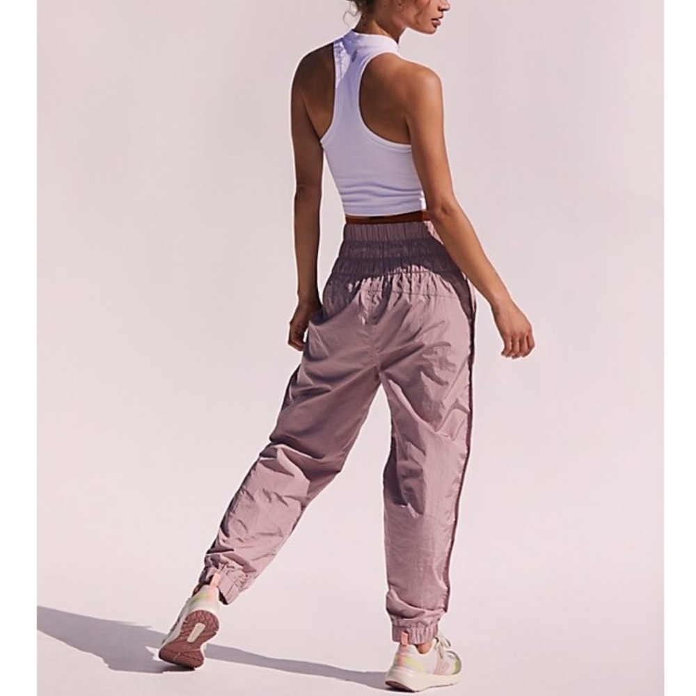 Free People Movement The Way Home Joggers Pink Mauve